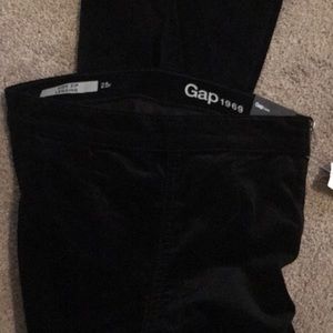 Gap Velvet Side Zip Legging NWT